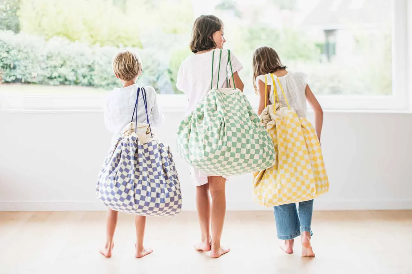 Play & Go Spielzeugsack Vichy Green
