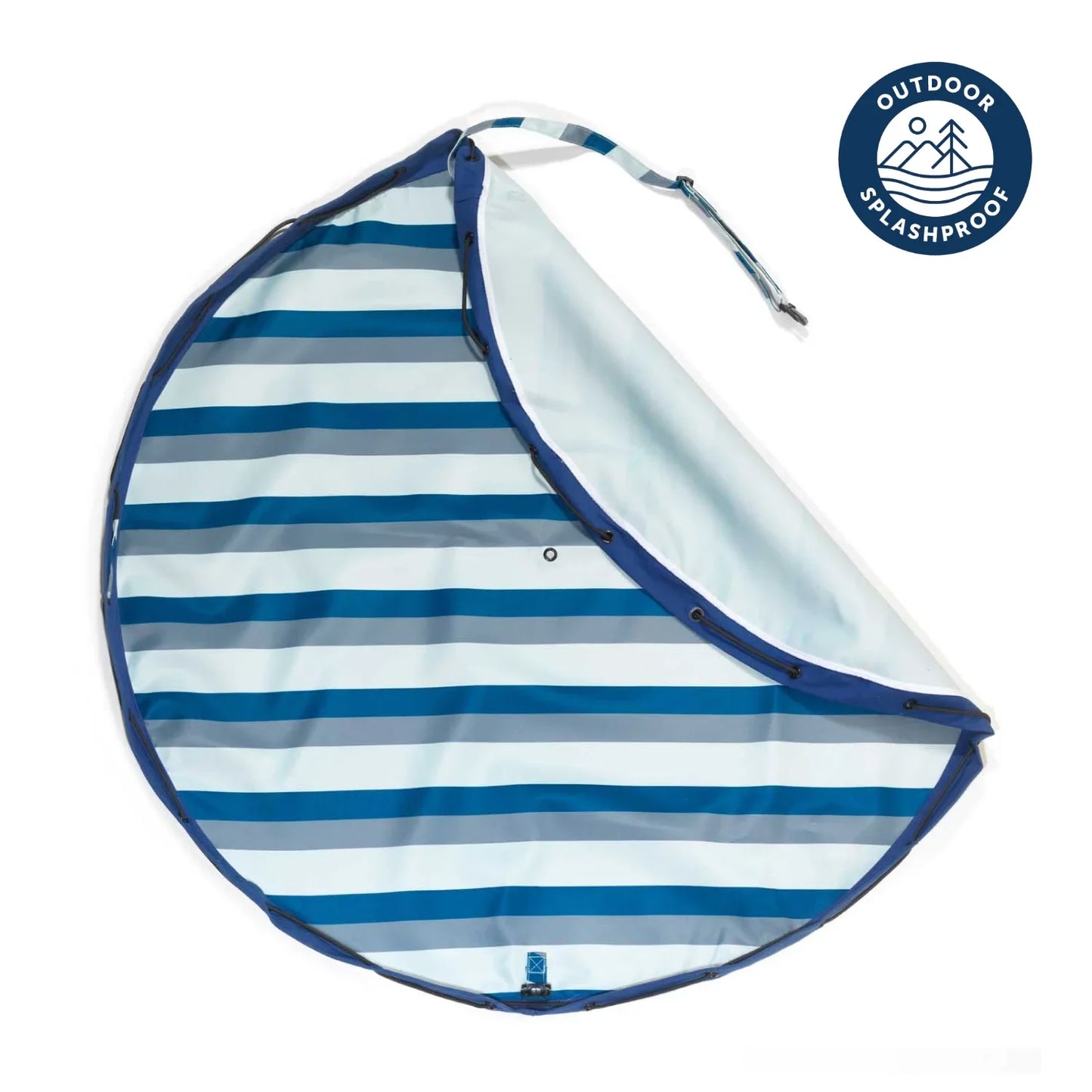 Play & Go Spielzeugsack für draußen Outdoor - Stripes Green