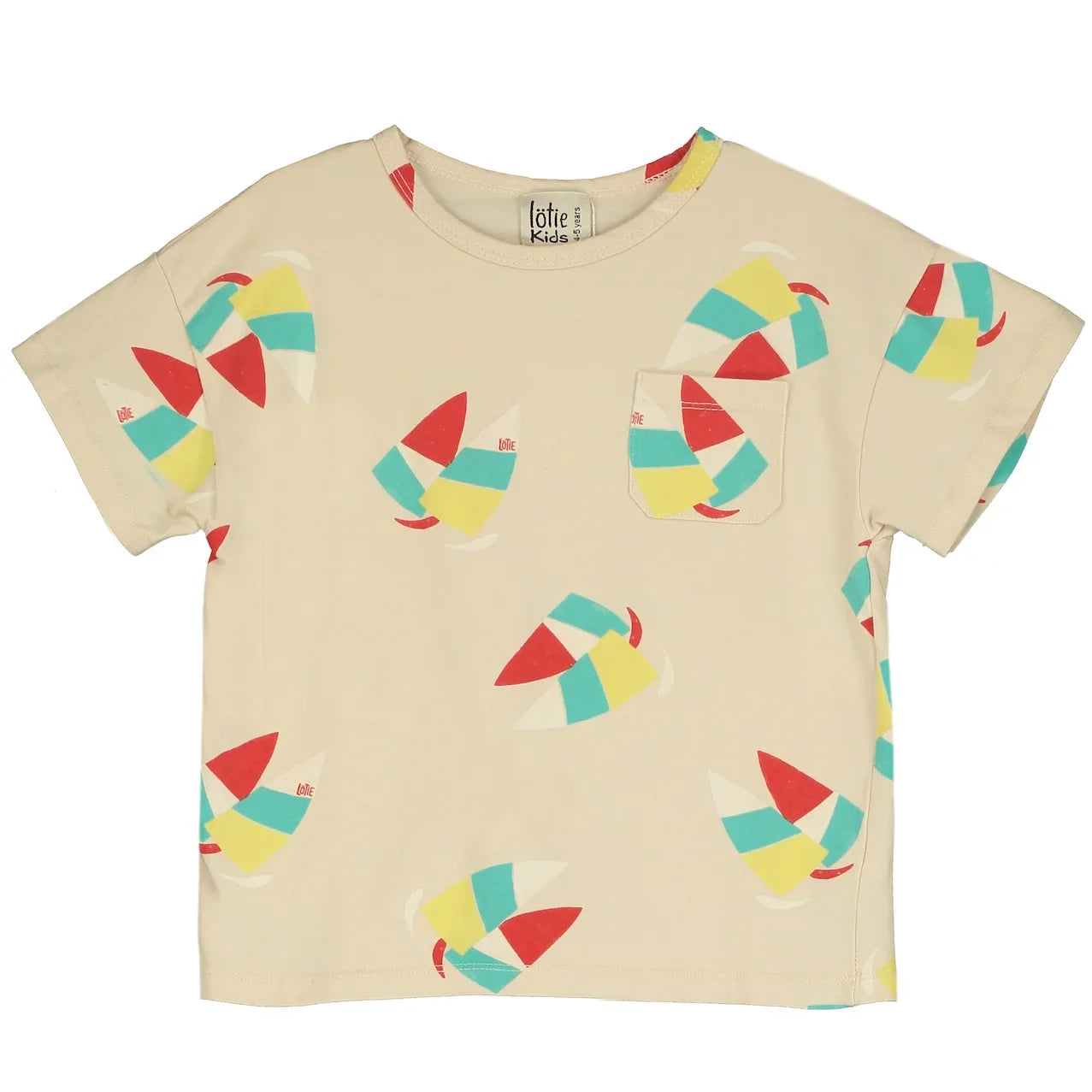 Lötiekids T-Shirt Windsurf Regular aus Bio-Baumwolle