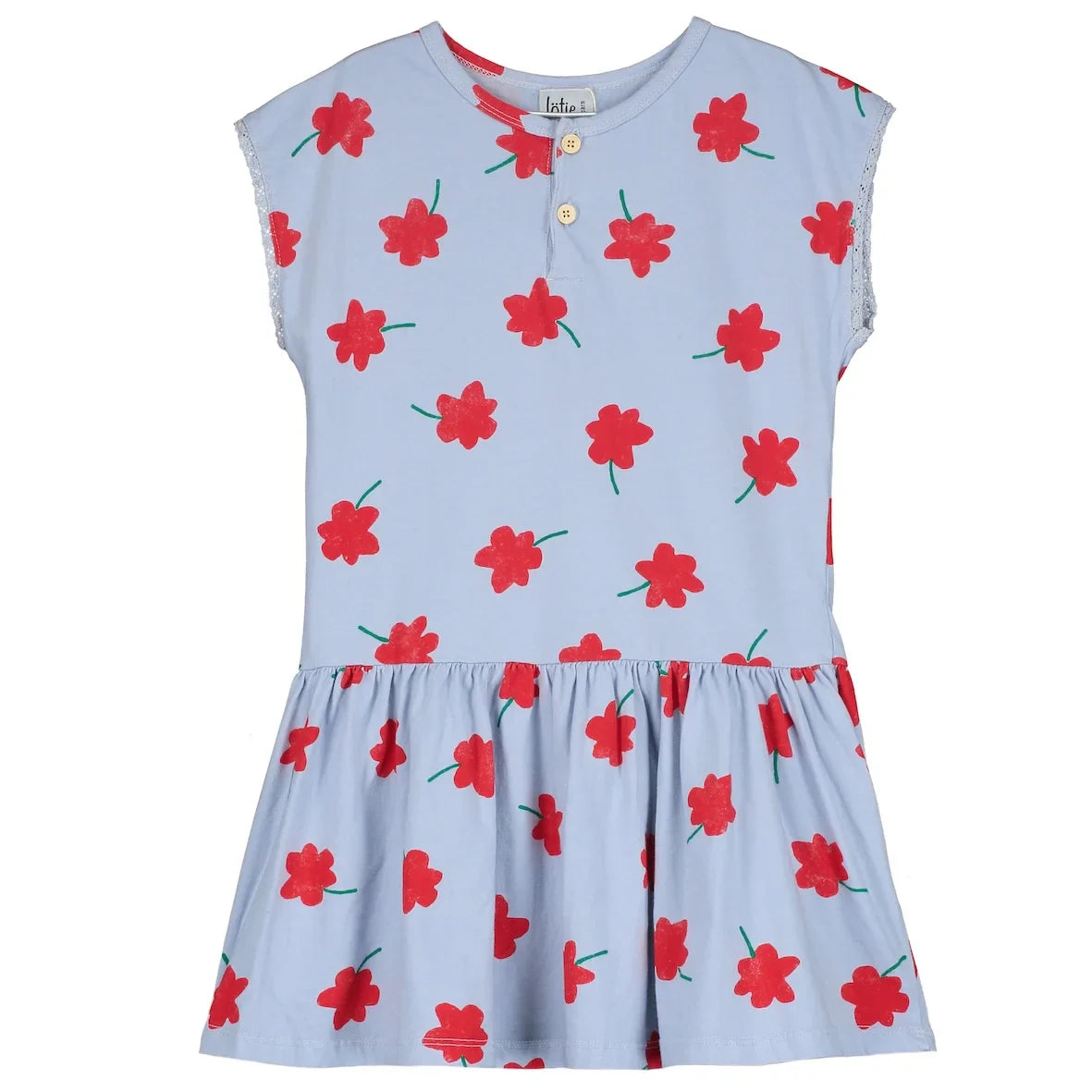 Lötiekids Kleid Poppies aus Bio-Baumwolle