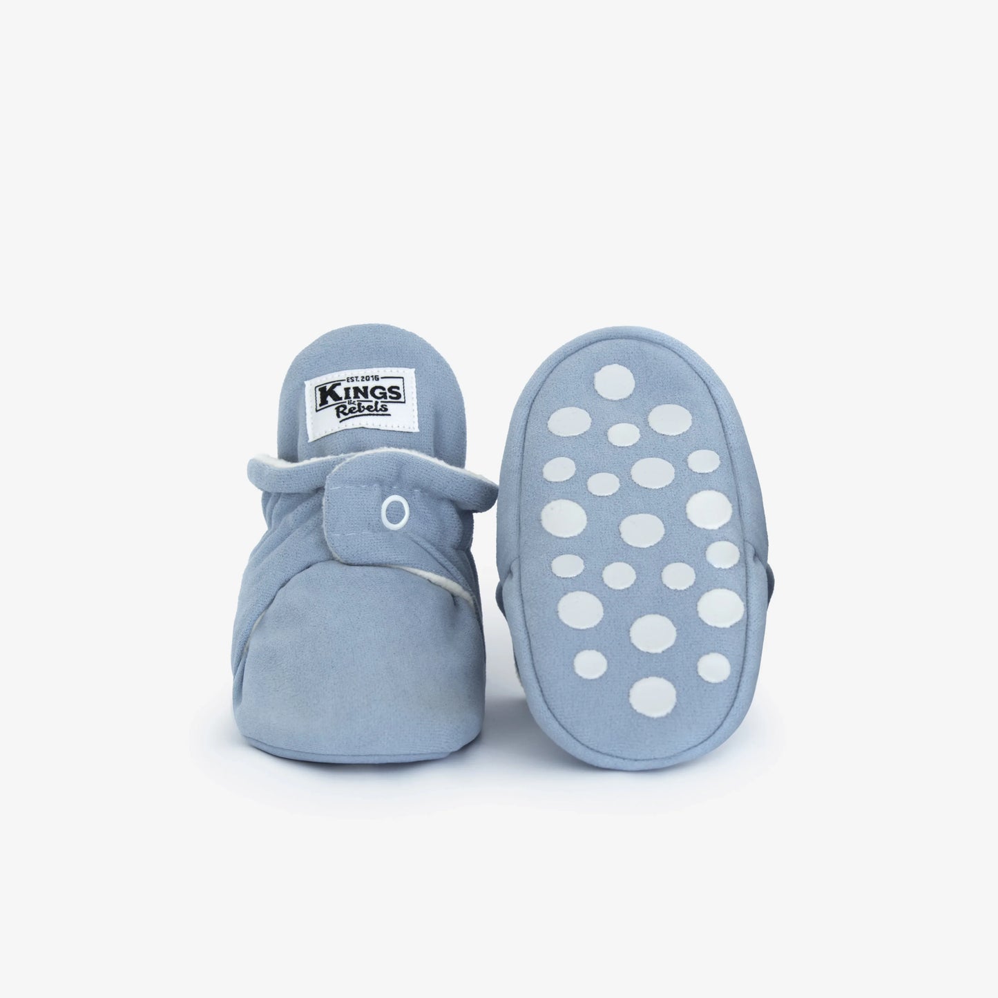 Kings & Rebels Booties Gamuza Gripper - Sea Blue