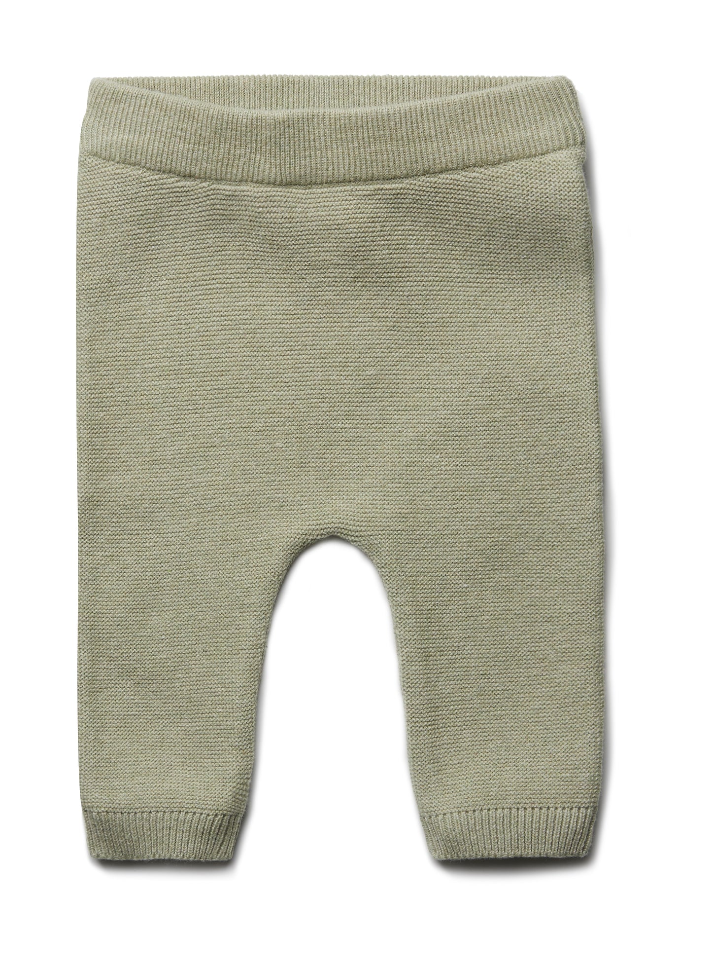 Puri Hose Krausstrick aus Baumwolle/Seide