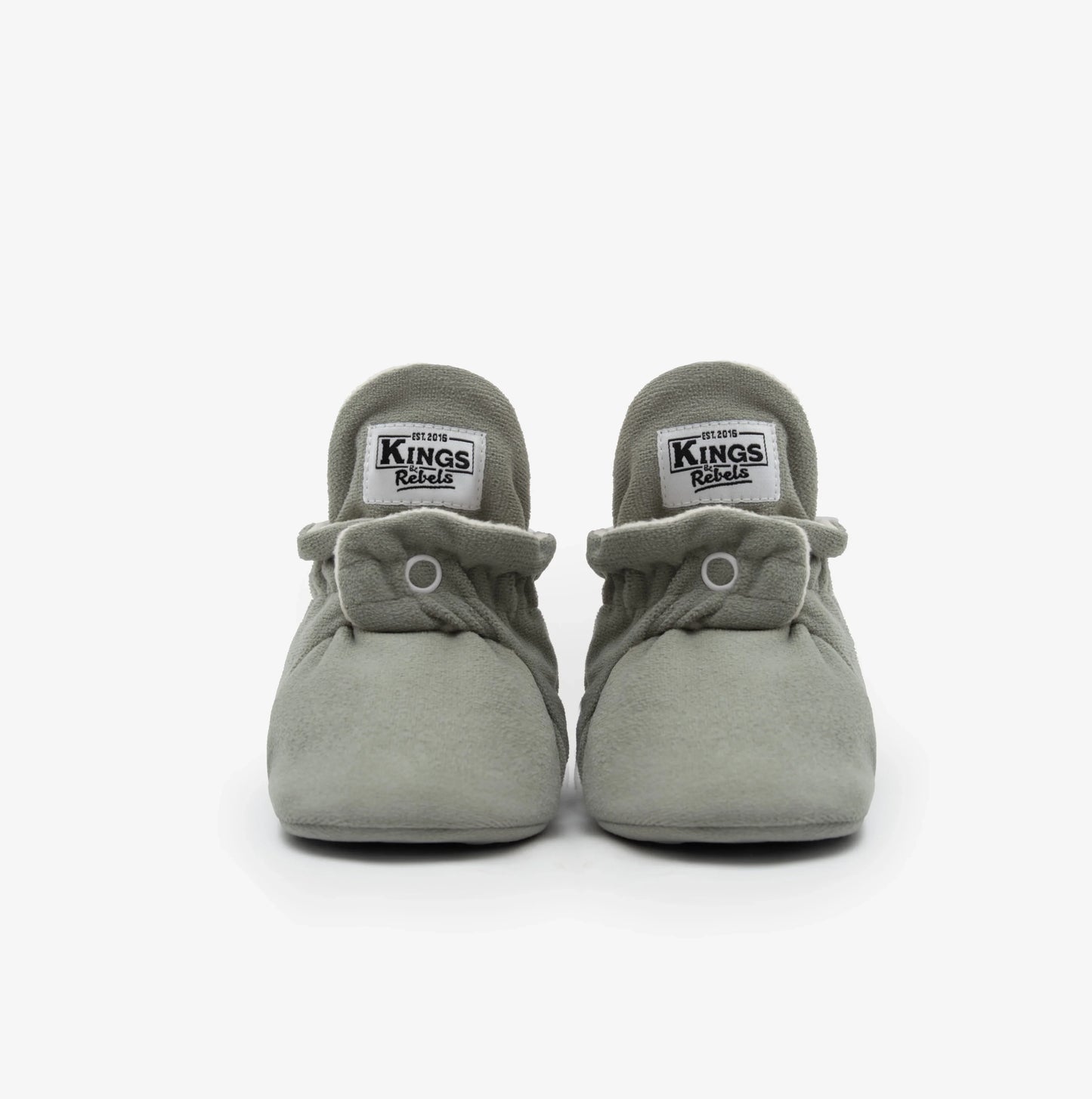 Kings & Rebels Booties Gamuza Gripper - Stone Grey