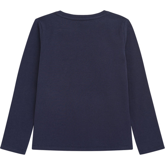 Danamade Langarmshirt DSOLVEIG mit Einhornapplikation