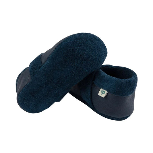 Pantolinos Lederschuhe mit gestickter Feuerwehr