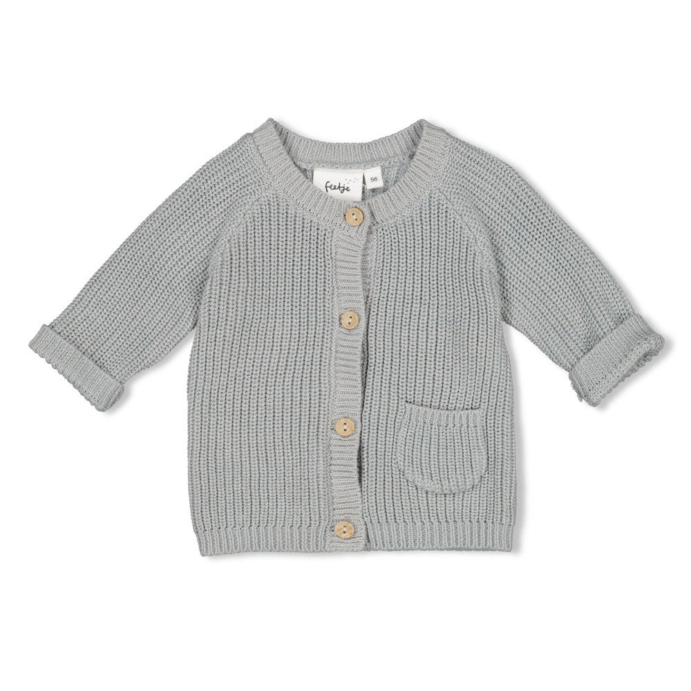 Feetje Strickjacke Narwal