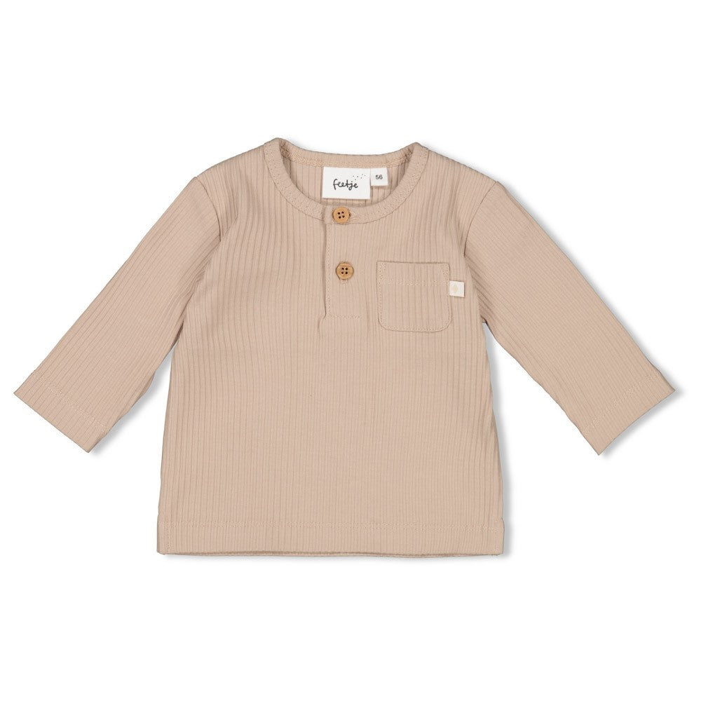 Feetje Langarmshirt gerippt - Narwal