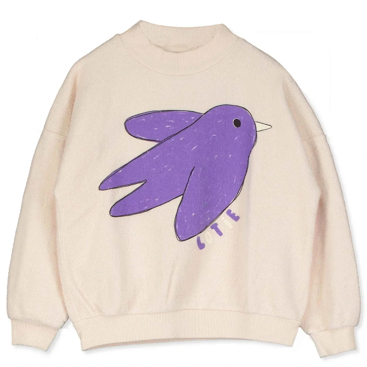 Lötiekids Teddy Sweatshirt Flowing Bird