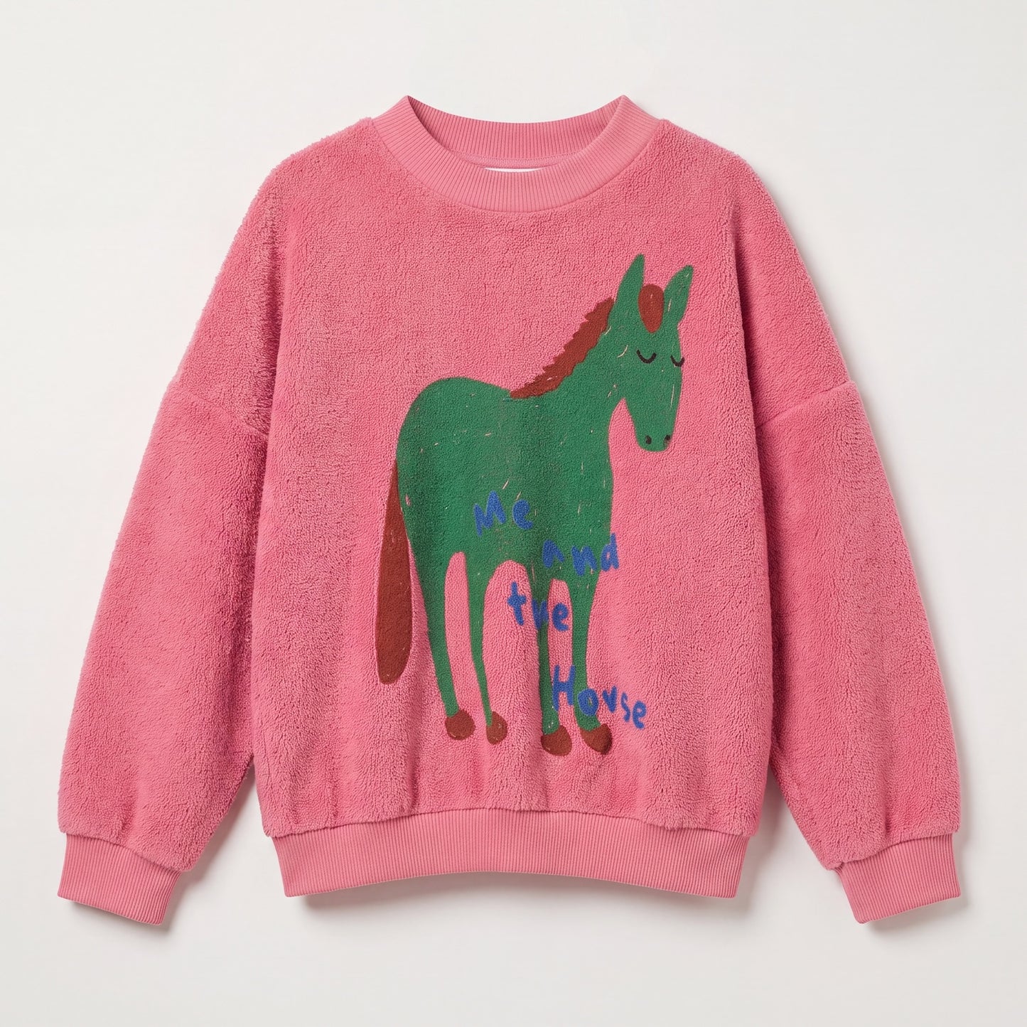 Lötiekids Sweatshirt Me and The Horse Pink Lemonda