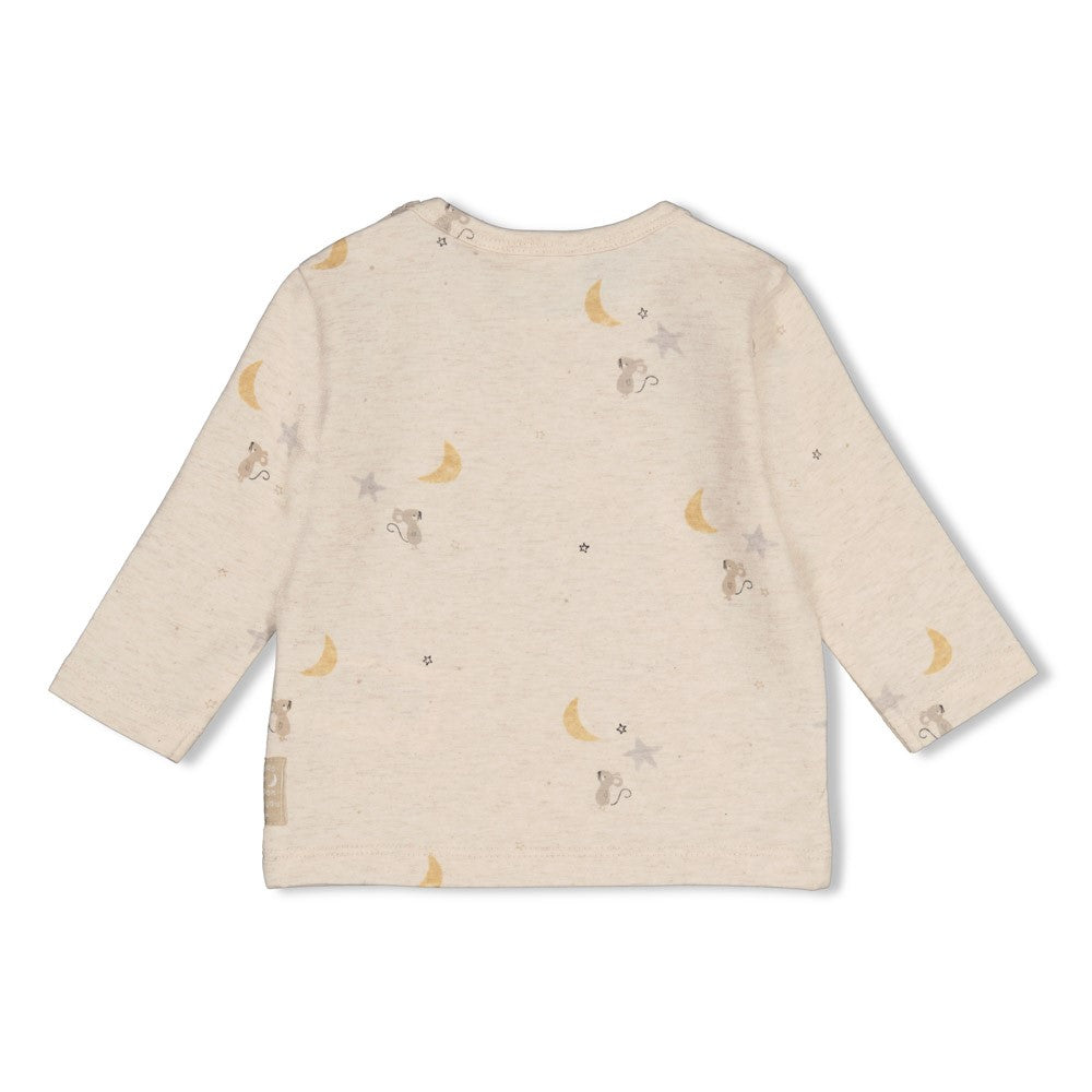 Feetje Longsleeve AOP - Over the Moon for You