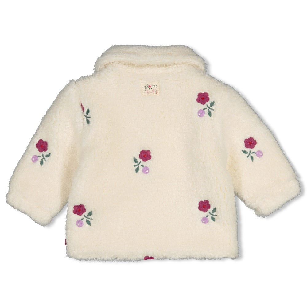 Feetje Teddy Jacke mit Stickerei - Afternoon Tea