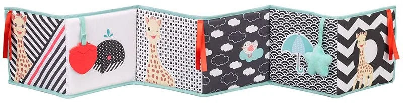 Sophie la girafe® - Entdeckerbuch faltbar / 96 x 16 cm / Textil