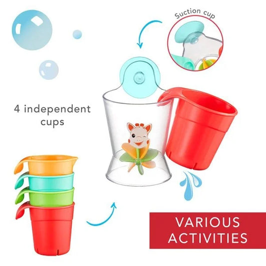 Sophie la girafe® Lustige Badebecher