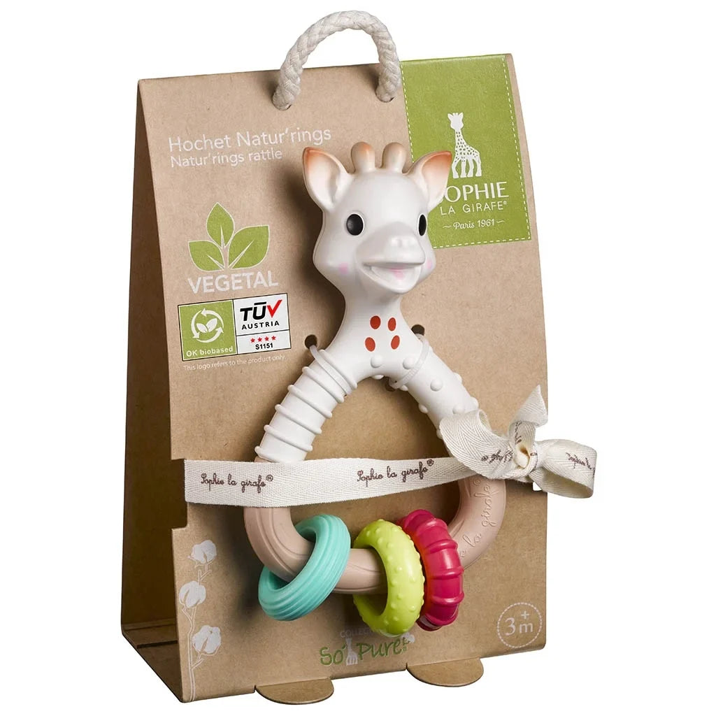 So'Pure Natur'rings Rassel Sophie la girafe®