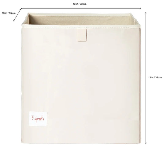 3 Sprouts - Aufbewahrungsbox für Kinderzimmer / faltbar / Elefant