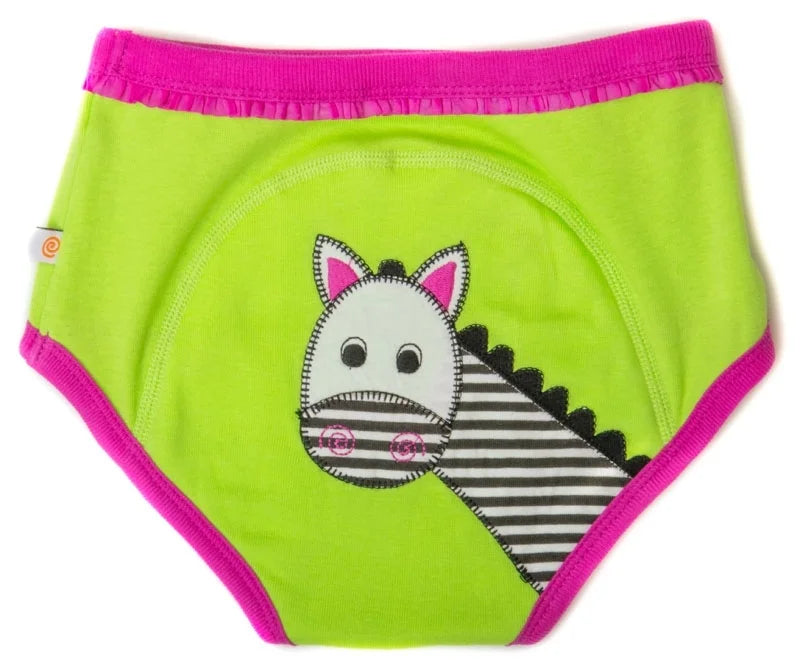 Zoocchini Training Pants Girls aus Bio-Baumwolle - Safari Friends