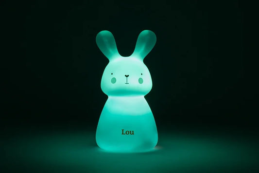 Olala® Nachtlicht LED Micro-USB - Häschen / Blau
