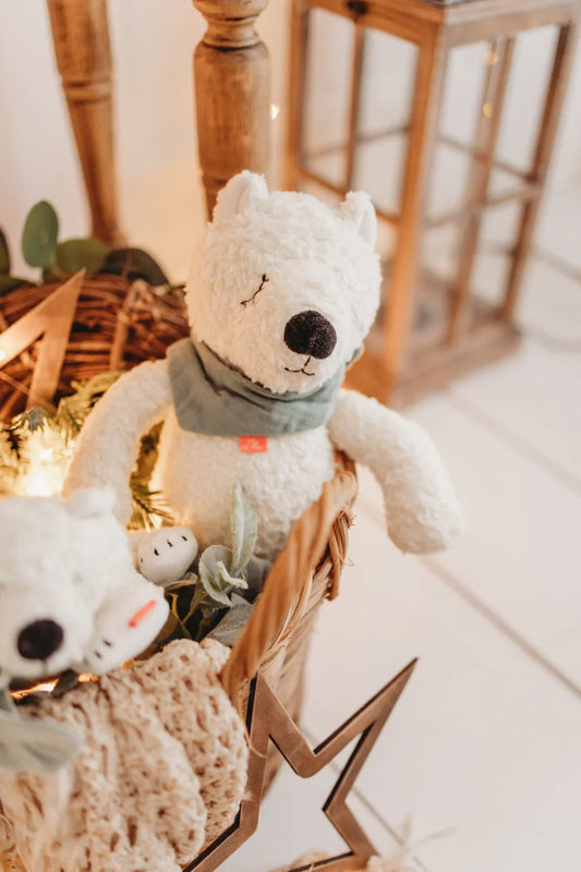 Kikadu Große Puppe Eisbär