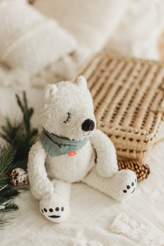 Kikadu Große Puppe Eisbär