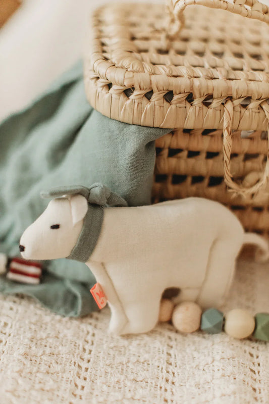 Kikadu Greifling Eisbär GOTS