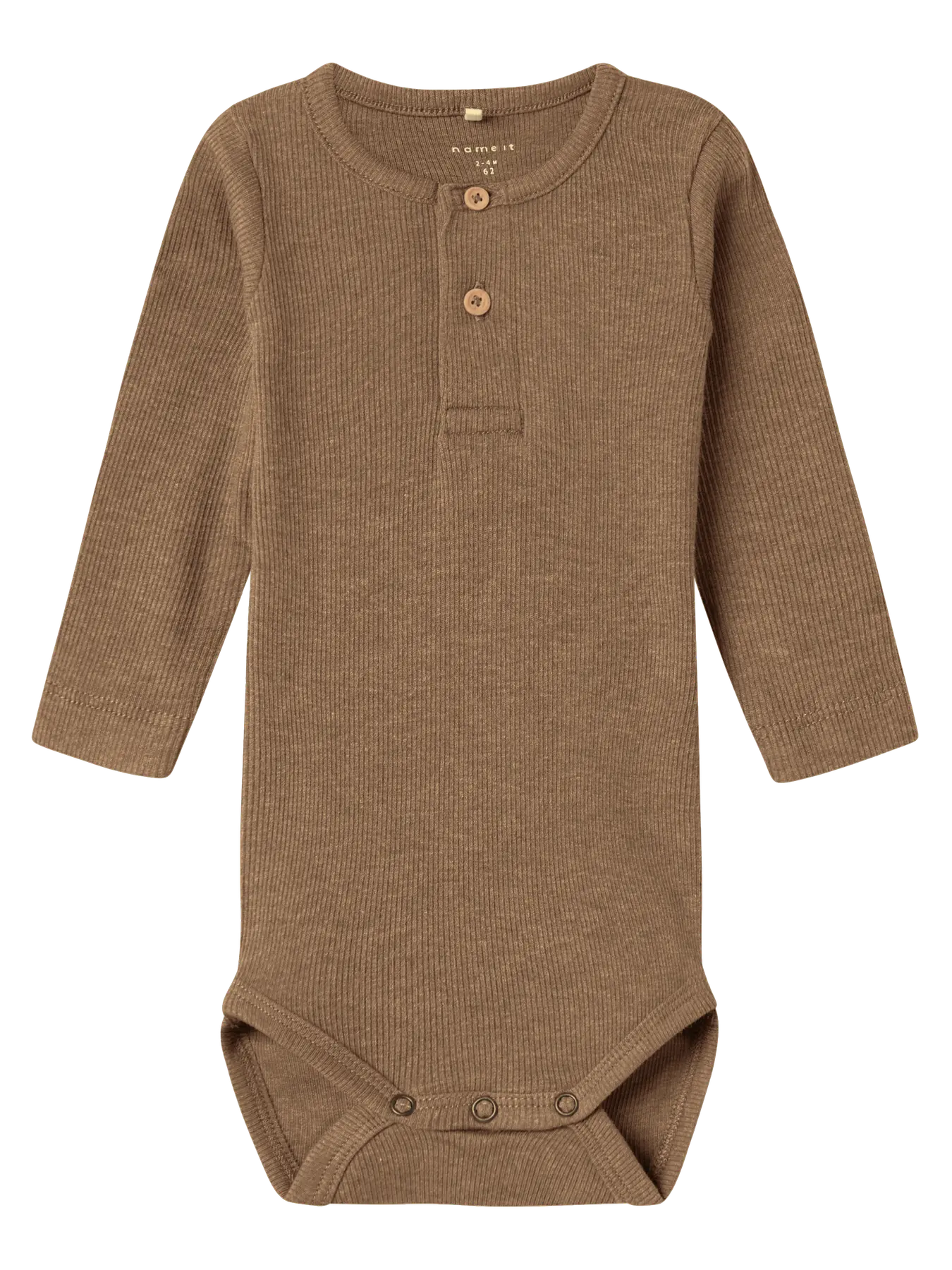 Name it Body Langarm basic gerippt