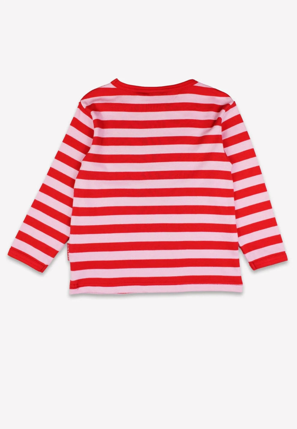 Toby Tiger Langarmshirt gestreift mit Pony-Applikation GOTS