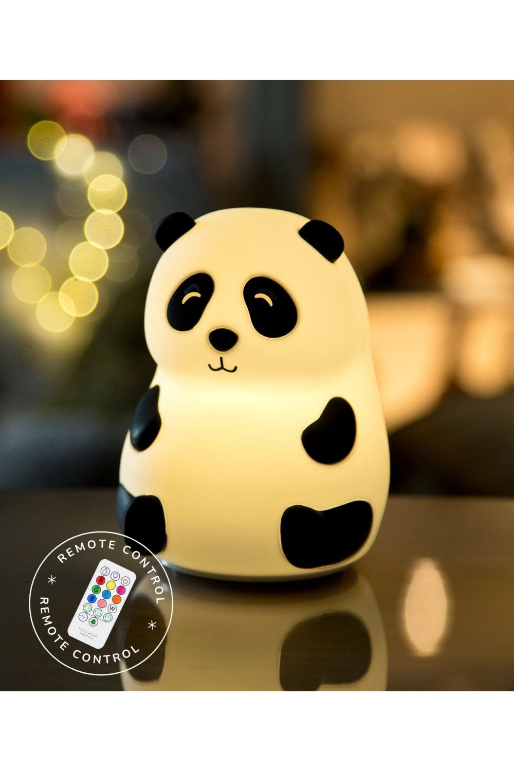 Rabbit & Friends Panda Nachtlampe mit Fernbedienung