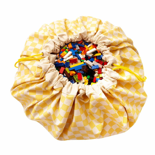 Play & Go Spielzeugsack Vichy Yellow