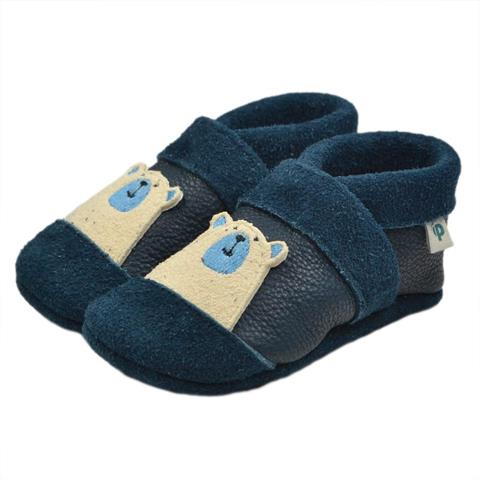 Pantolinos Lederschuhe mit Eisbär