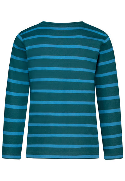 Salt and Pepper Lanarmshirt Traktor gestreift