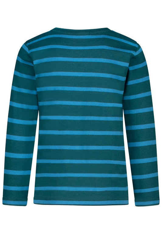 Salt and Pepper Lanarmshirt Traktor gestreift