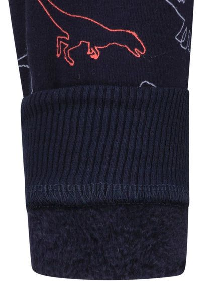 Salt and Pepper Thermojacke Dinosaurier
