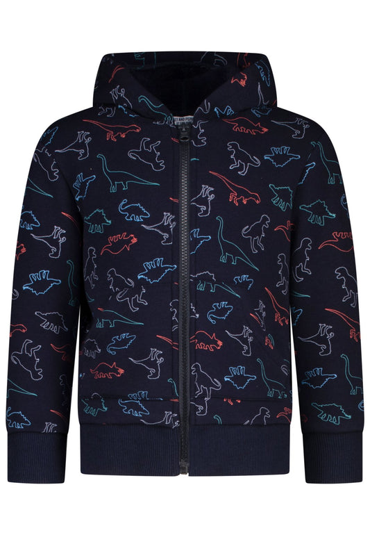 Salt and Pepper Thermojacke Dinosaurier