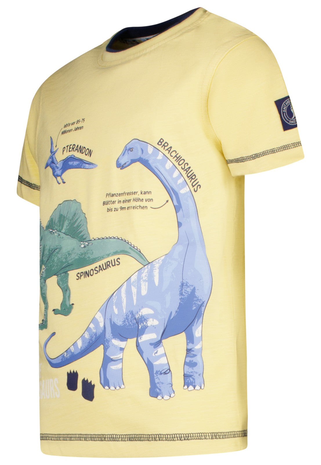 Salt and Pepper T-Shirt mit Dinosaurierprint
