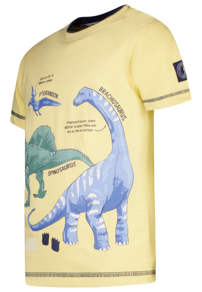 Salt and Pepper T-Shirt mit Dinosaurierprint