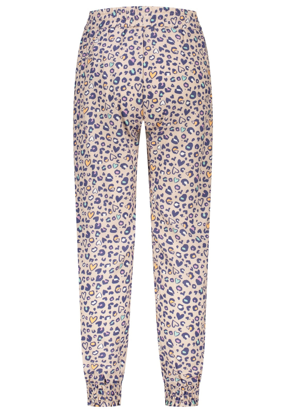 Salt and Pepper Hose mit Leoprint aus Viskose