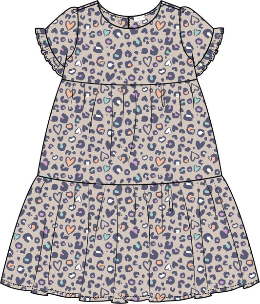 Salt and Pepper Sommerkleid mit Leo-Print