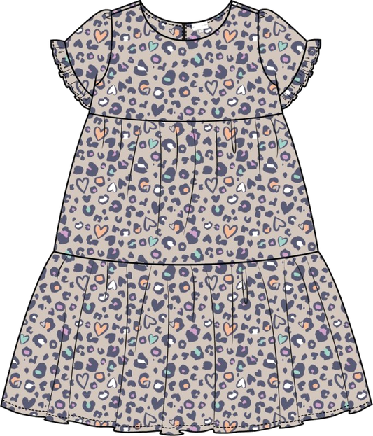 Salt and Pepper Sommerkleid mit Leo-Print