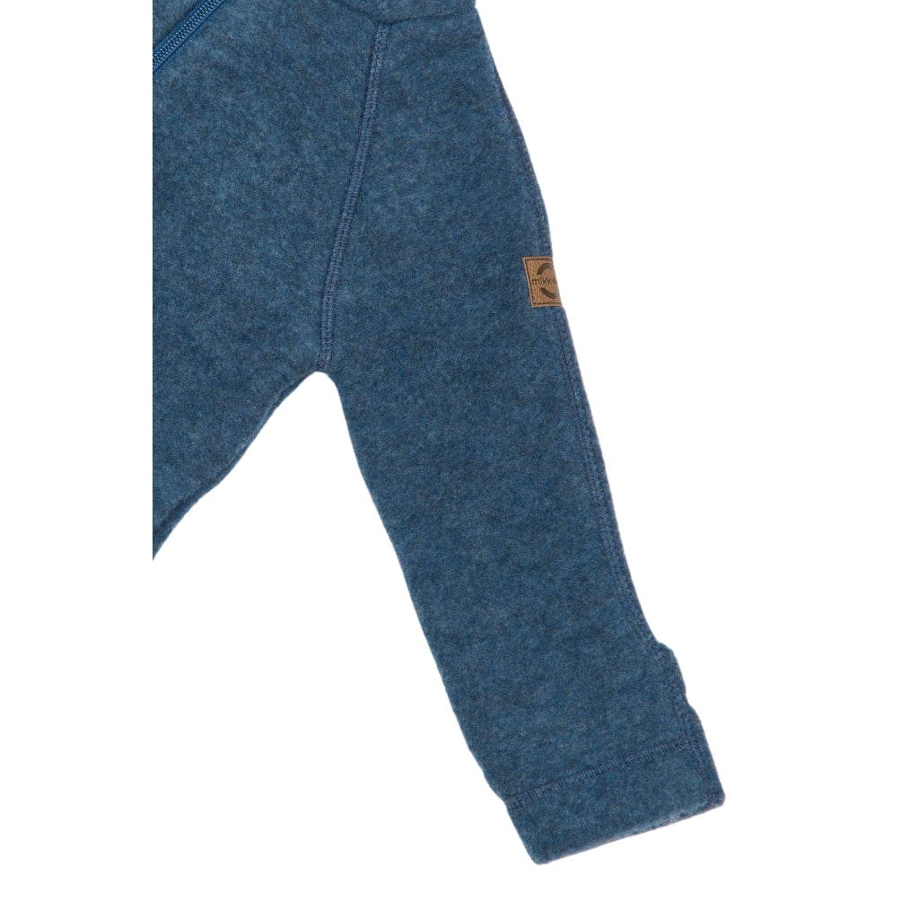 Mikk-Line Jacke aus Merinowolle, Blue Melange