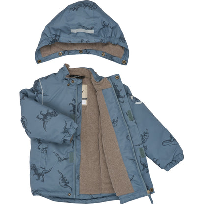 Mikk-Line Winterjacke mit Dinoprint (20.000 mm Wassersäule)