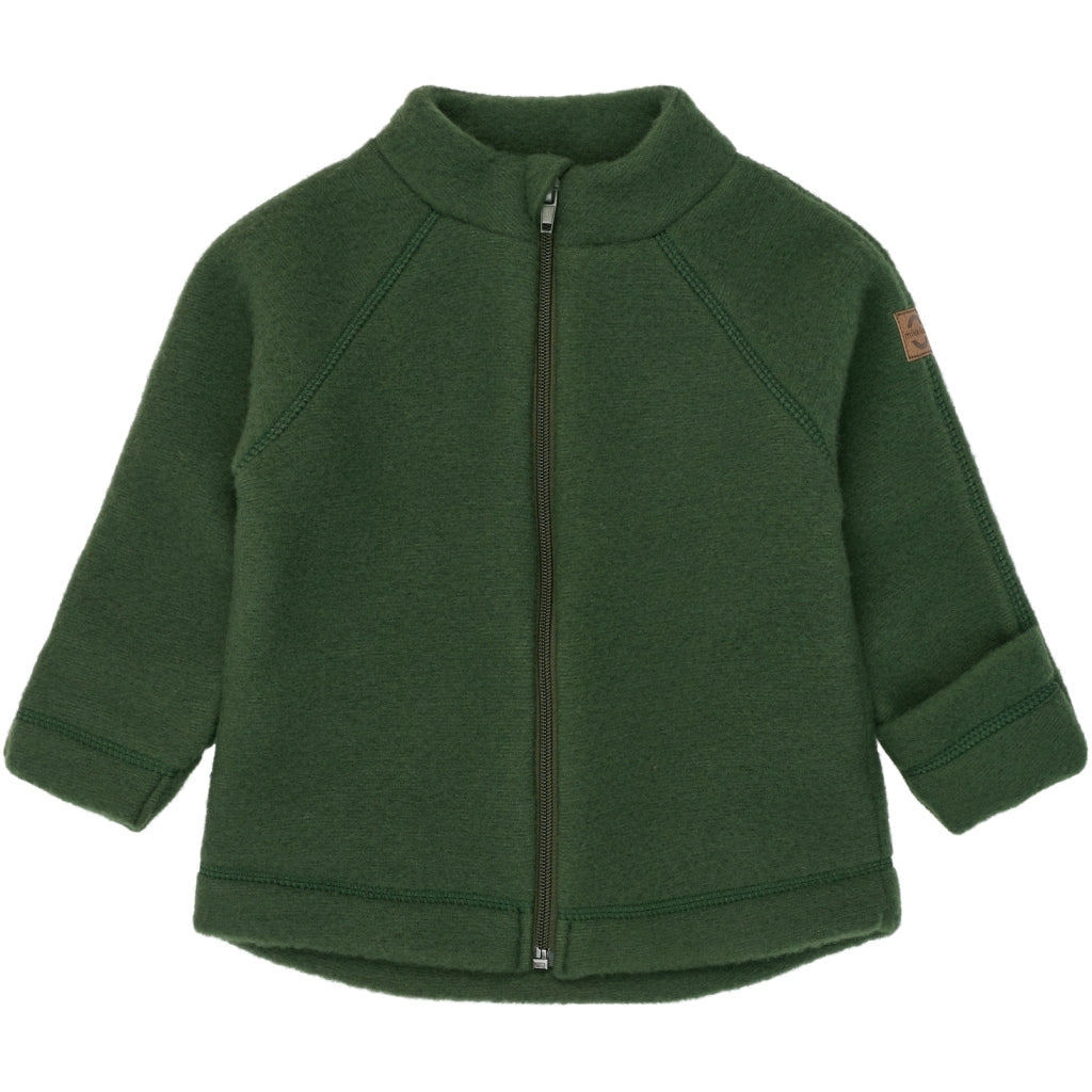 Mikk-Line Jacke aus Merinowolle, Kombu Green