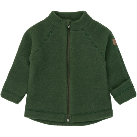 Mikk-Line Jacke aus Merinowolle, Kombu Green