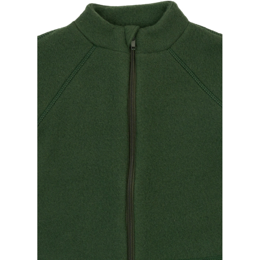 Mikk-Line Jacke aus Merinowolle, Kombu Green