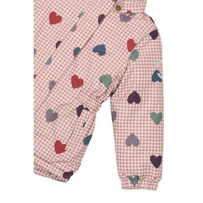 Mikk-Line Winterjacke mit Herzprint (20.000 mm Wassersäule)