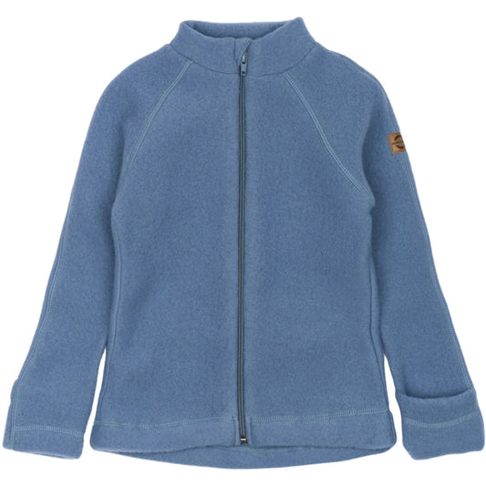 Mikk-line Jacke aus Merinowolle in Blau