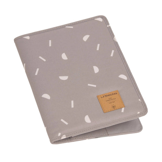 Lässig Mutterpasshülle - Blocks Taupe, Grau