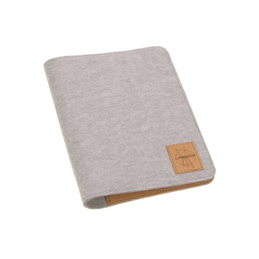 Lässig Mutterpasshülle - Dokumentenmappe Herz im Glück Limited Edition, Felt Grey