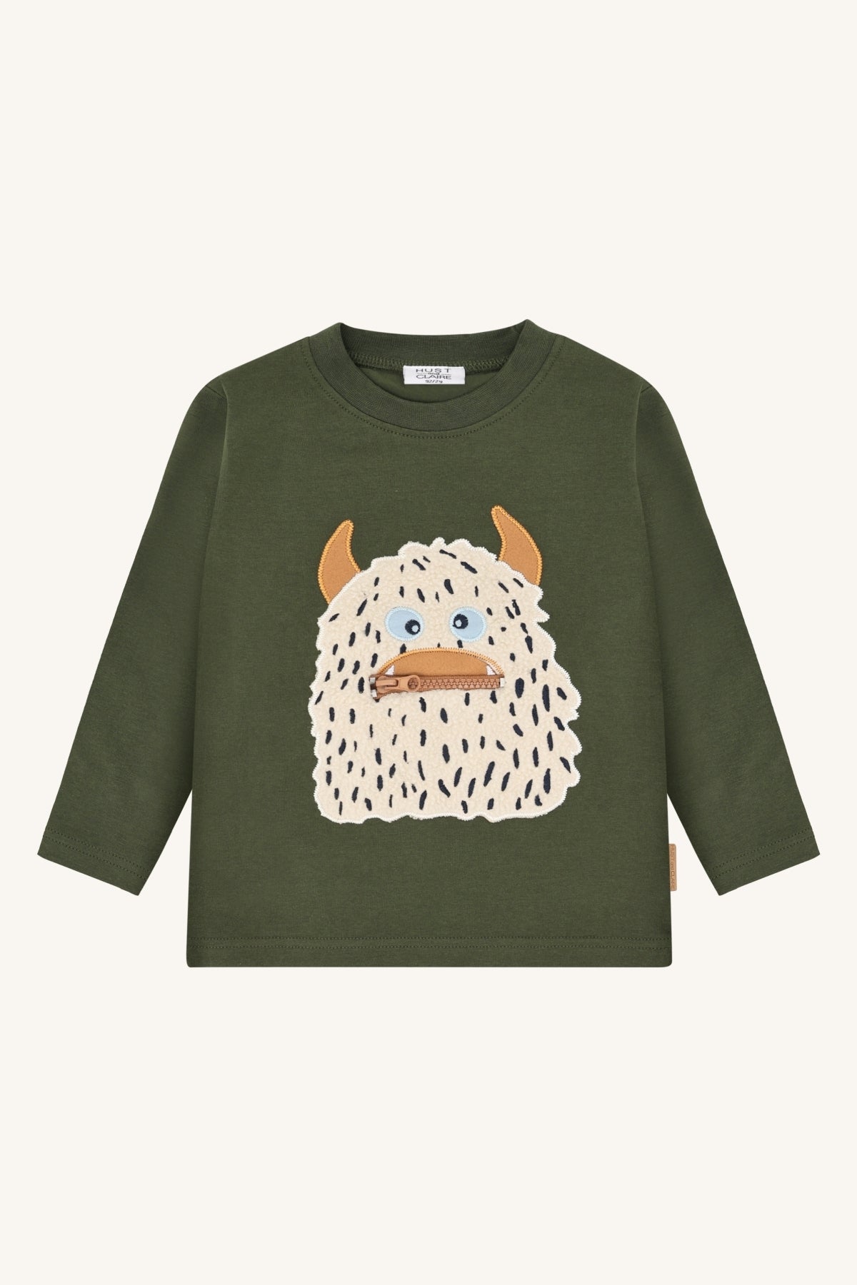 Hust&Claire Langarmshirt mit süßem Monster