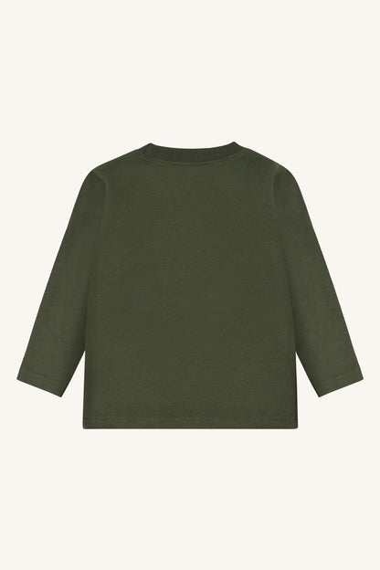 Hust&Claire Langarmshirt mit süßem Monster