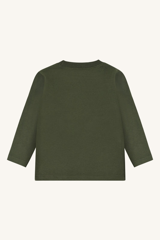 Hust&Claire Langarmshirt mit süßem Monster
